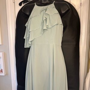 BCBGeneration Ruffle Maxi Dress Wedding Guest